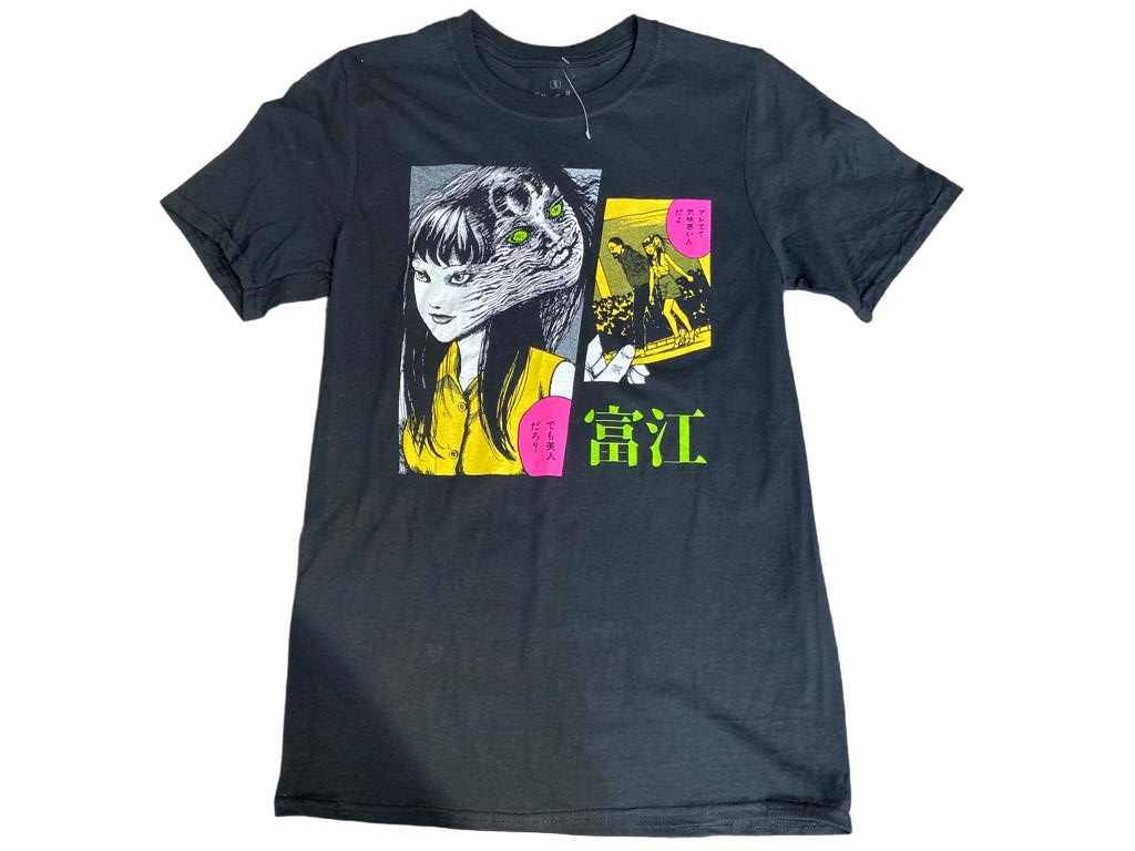 Camiseta de manga corta para hombre de la colección Junji Ito