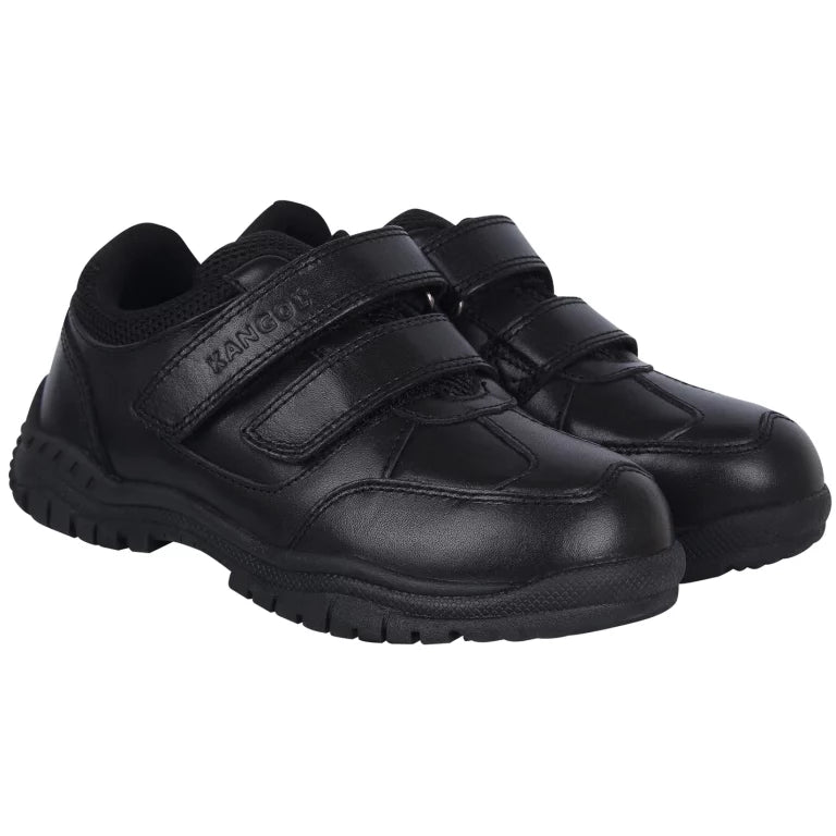 Chaussures en cuir à scratch pour enfant Kangol Borden 037118-40