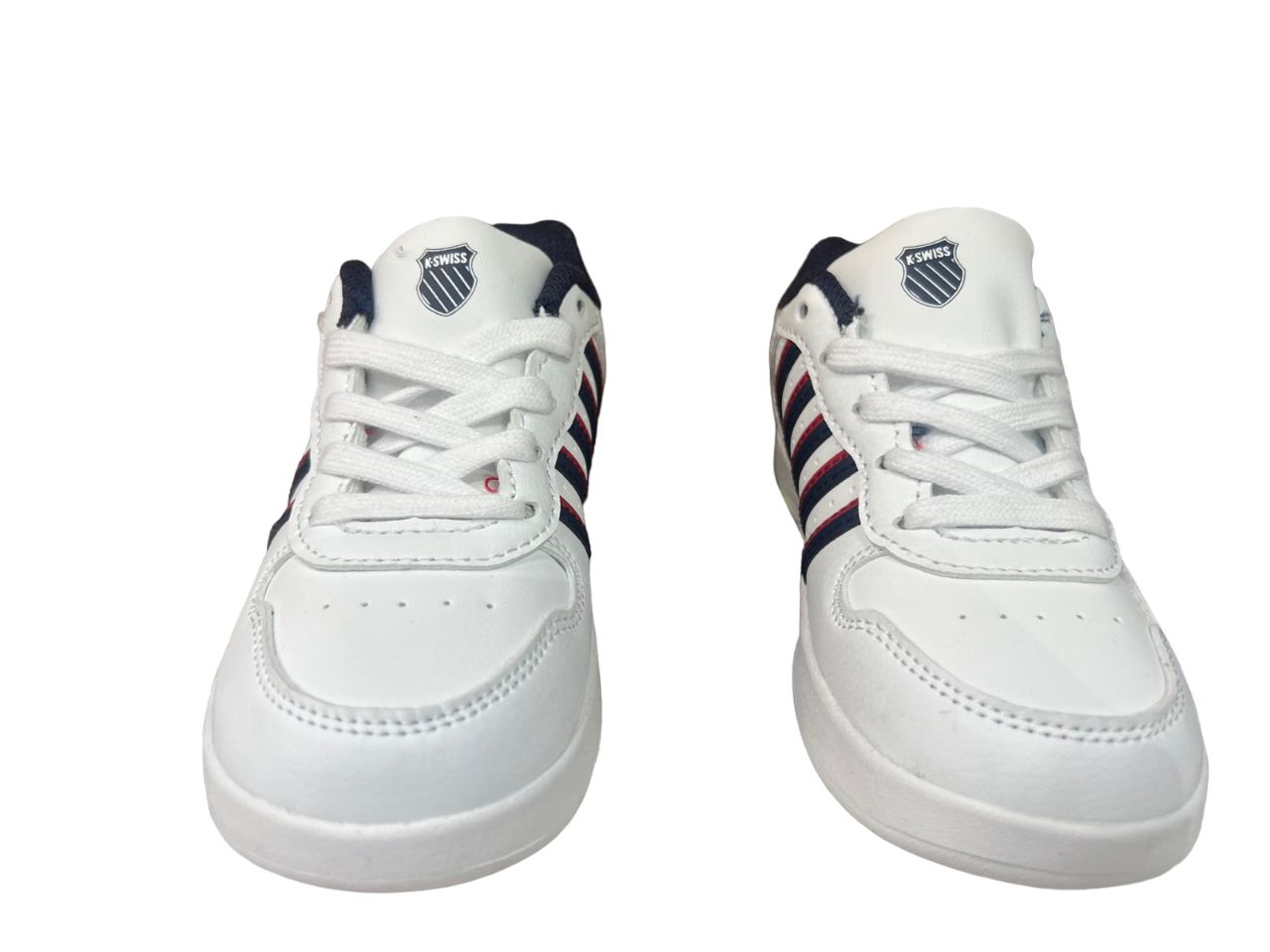 Baskets K-Swiss pour enfants blanches