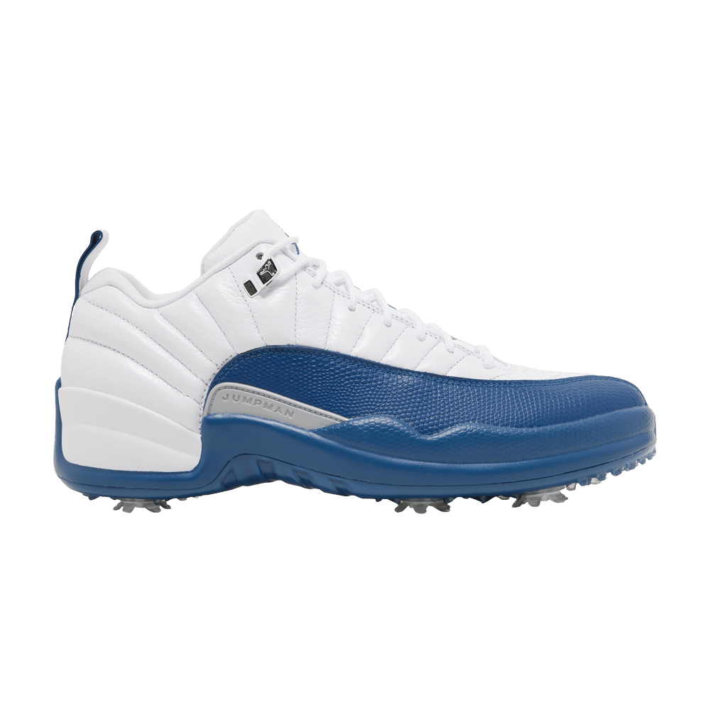 Air Jordan XII Low DH4120 101 Blanc/Bleu Français