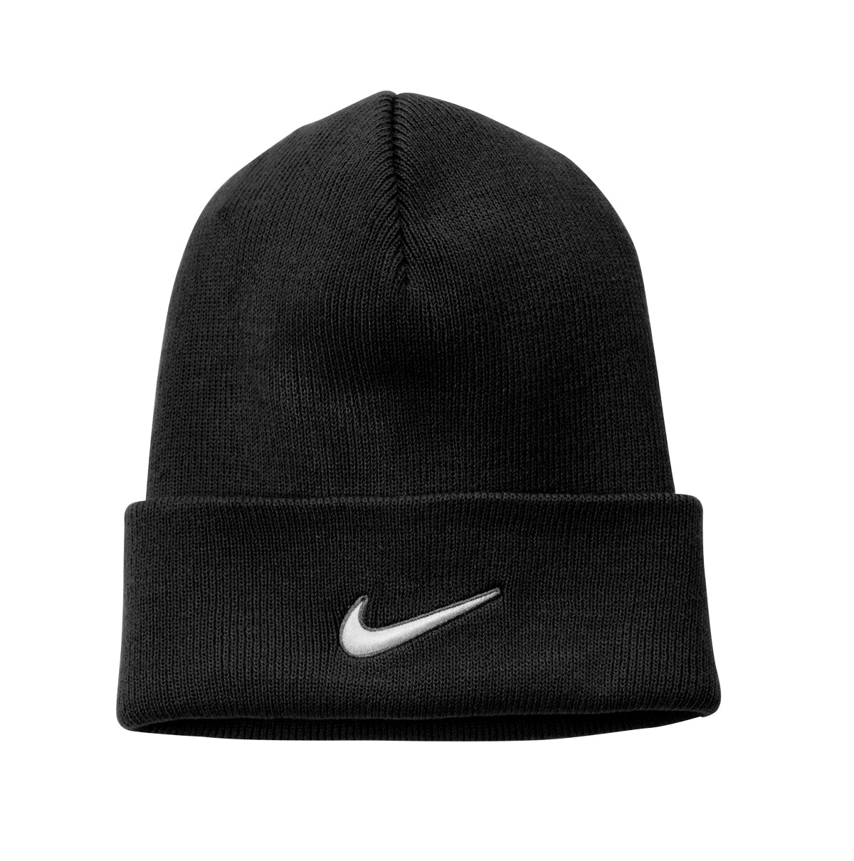 Gorro de punto con puños Nike, color negro, CW6117-010, para hombre, talla OS, ajuste estándar