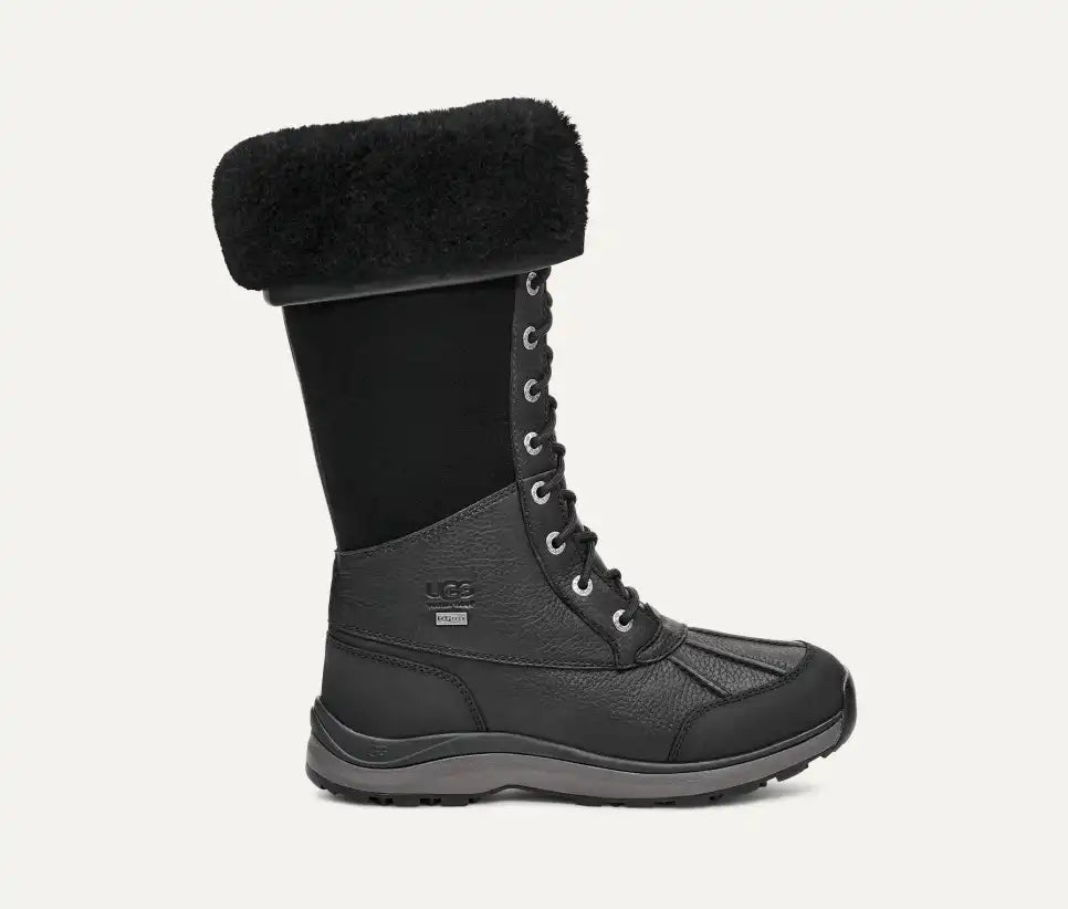 Bottes hautes UGG Adirondack III pour femmes, noires