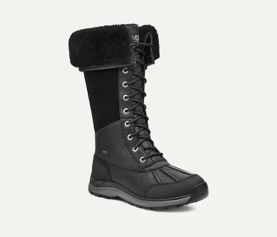 Bottes hautes UGG Adirondack III pour femmes, noires