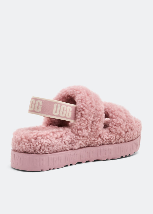 Sandales UGG Oh Fluffita pour femmes Rose Gris 1120876