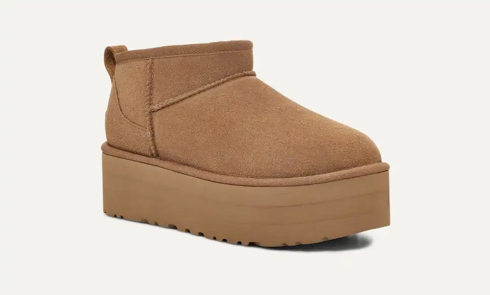 Ugg Classic Ultra Mini Plataforma para mujer en color castaño 1135092