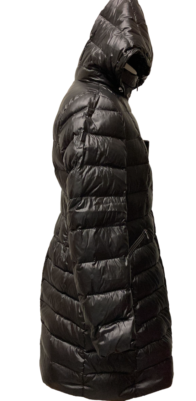 Manteau en duvet léger classique pour femme de Lands' End, noir