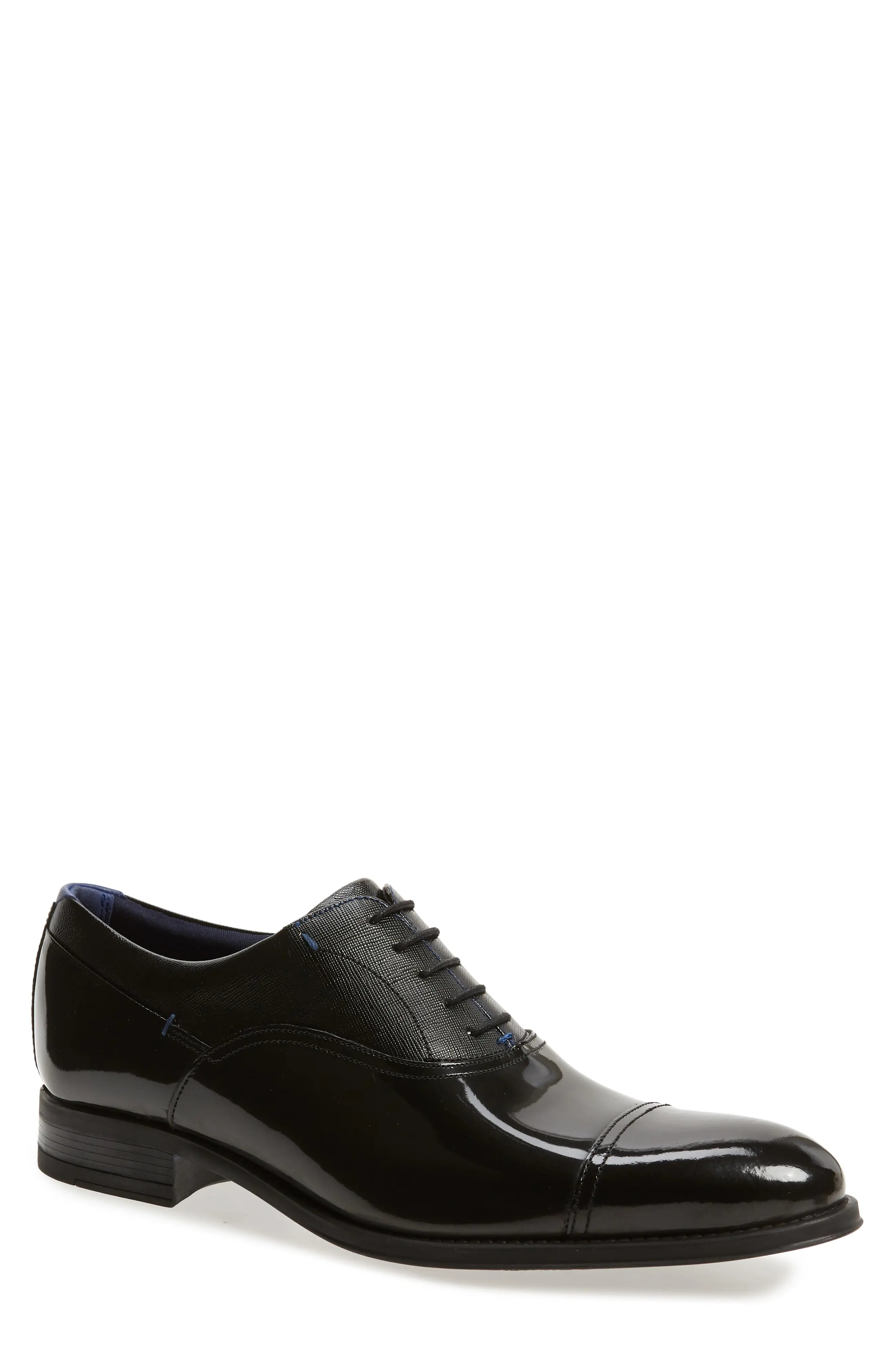 Ted Baker Fharen Cap Toe Oxford Black