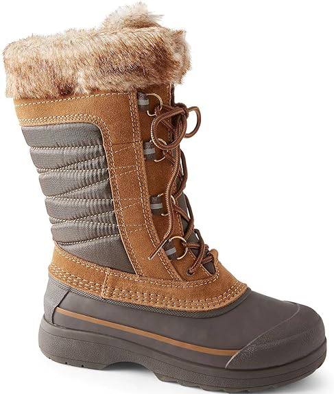 Bottes de neige d'hiver isolées Expedition pour femmes de Lands' End