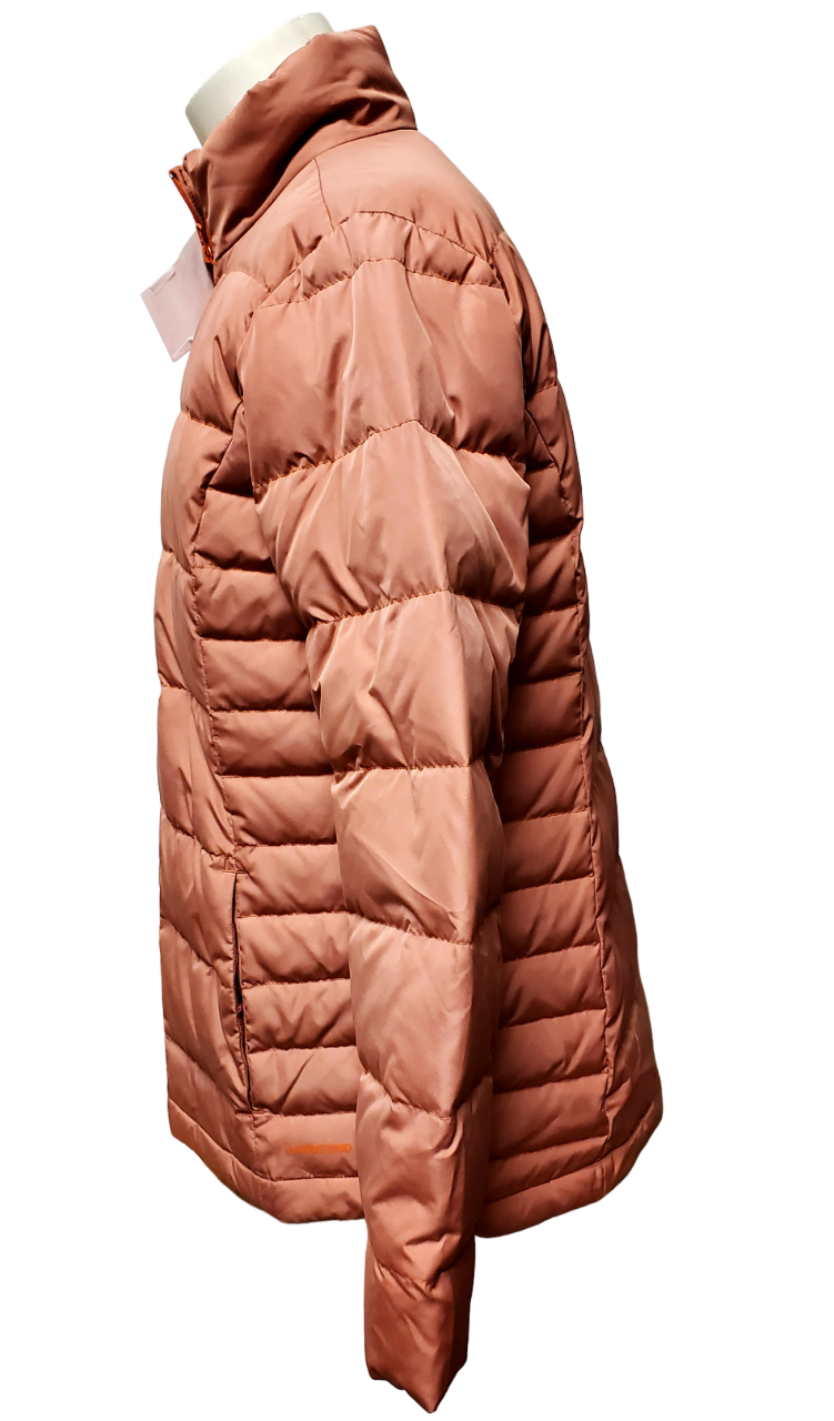 Lands End Ladies Down Puffer Jacket- Peach