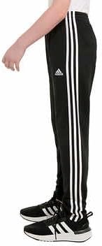 Pantalon de jogging pour jeunes Adidas avec trois bandes sur les poches cousues 1417128 Noir