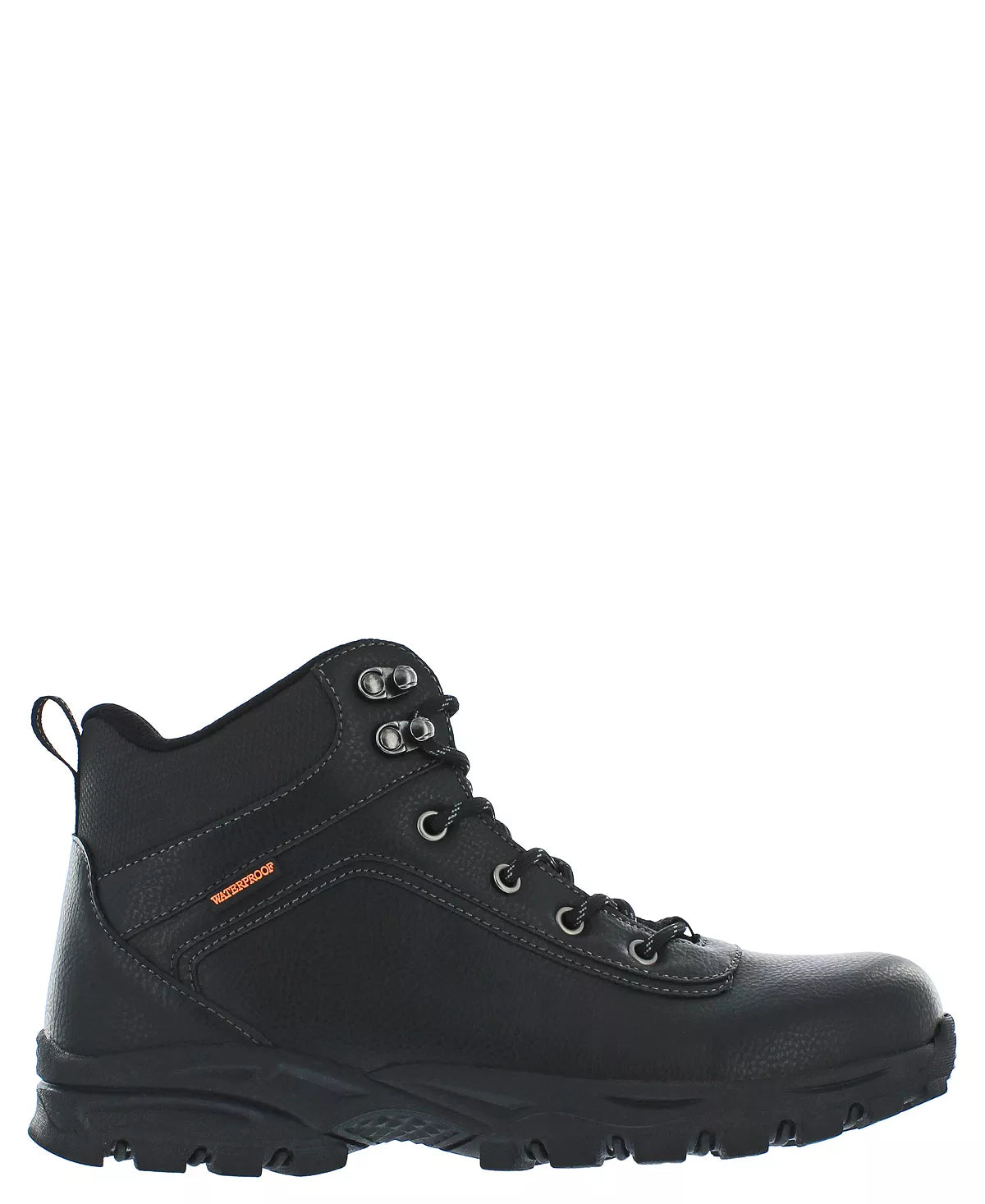 Botas vintage Jace para hombre, resistentes a la intemperie, color negro