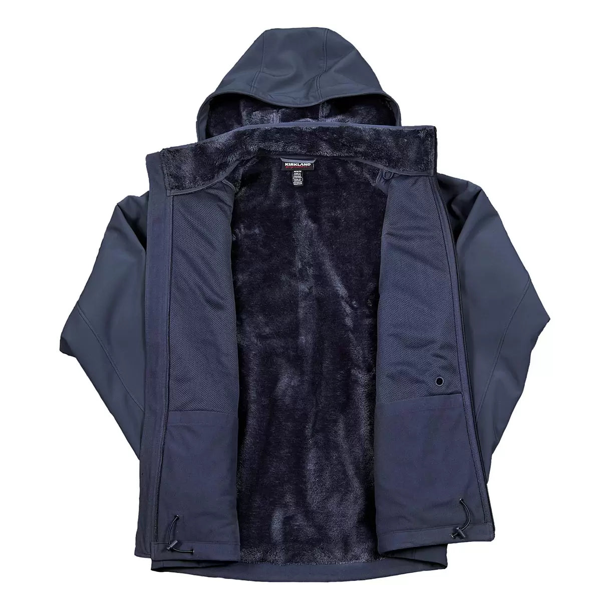 Chaqueta Softshell Kirkland Signature para hombre azul marino