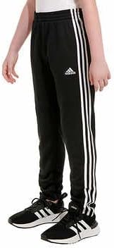 Pantalon de jogging pour jeunes Adidas avec trois bandes sur les poches cousues 1417128 Noir