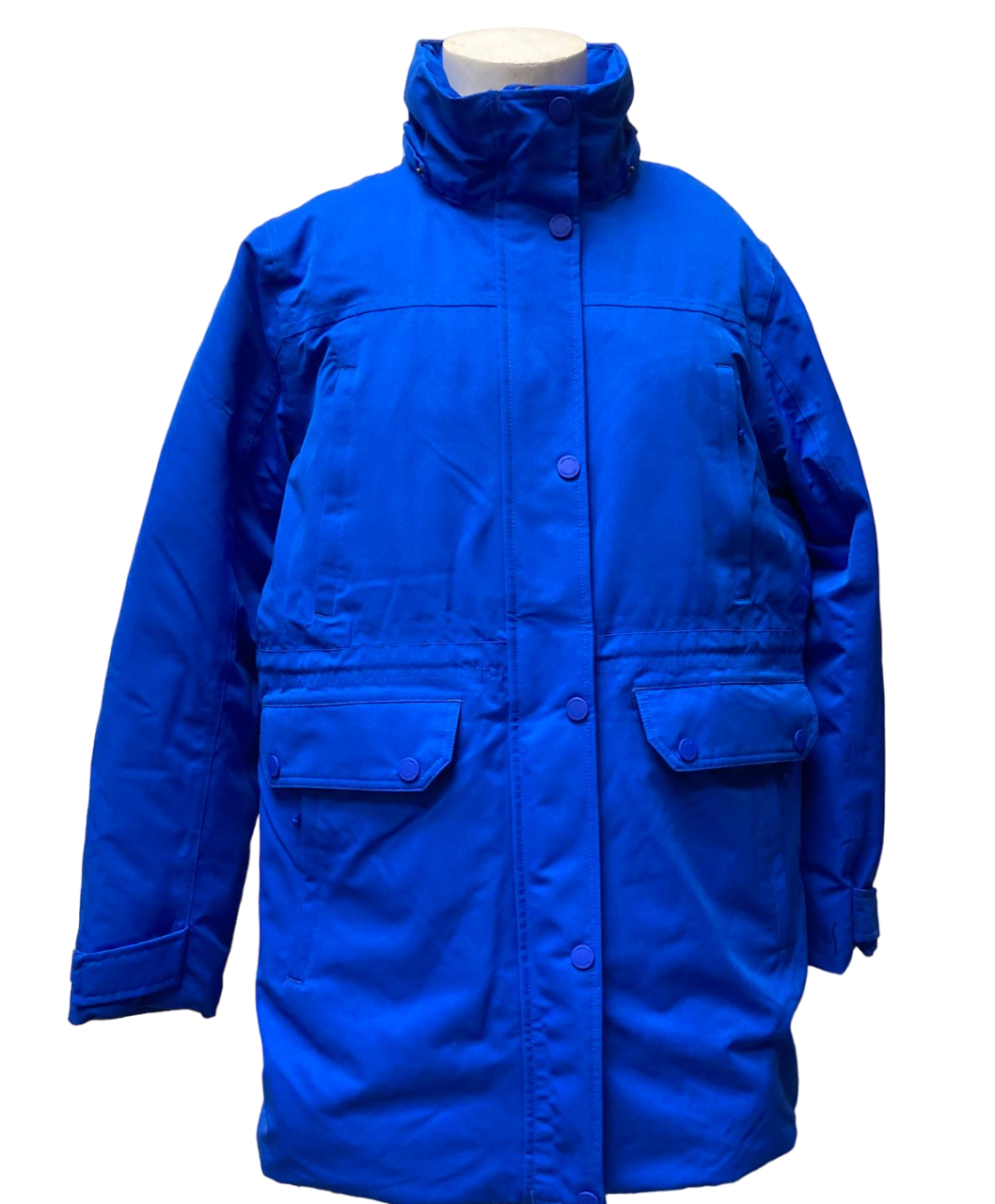 Parka d'hiver imperméable en duvet pour femme Expedition de Lands' End Royal Cobalt