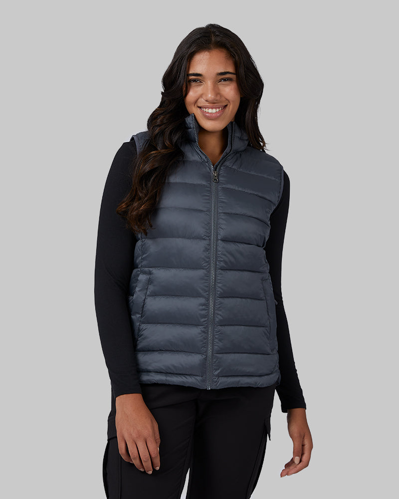 32 Degree Navy Puffer Vest Ladies