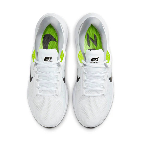 Nike Air Zoom Structure 24 Blanco/Negro-Platino Puro DR9879 100 