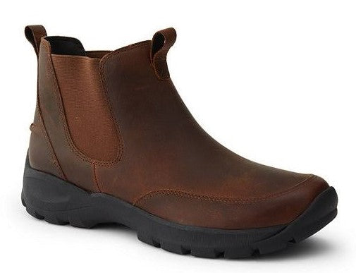 Bottines Chelsea unisexes en daim toutes saisons de Lands' End