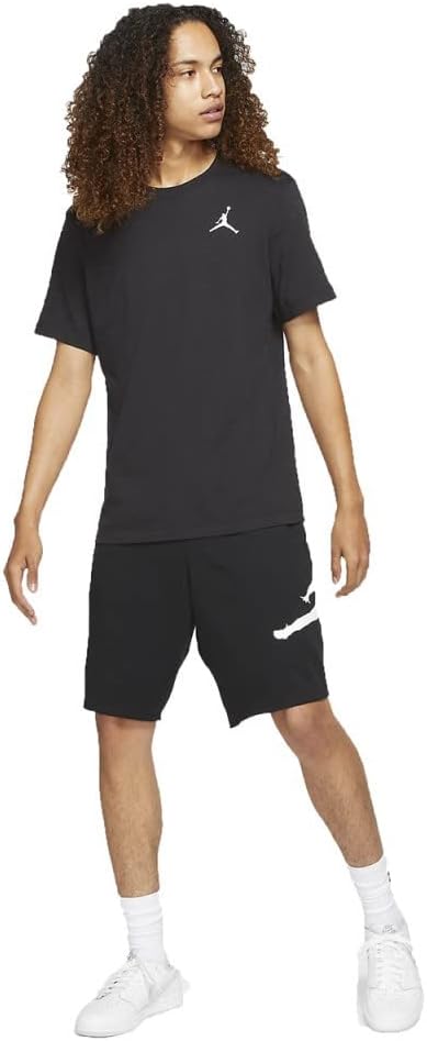 Camiseta negra con el emblema del Jumpman de Jordan DC7485-010