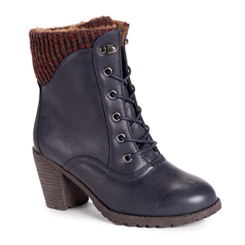 Bottines zippées tendance Lukees Lacy Lori pour femmes de Muk Luks