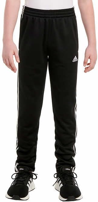 Pantalon de jogging pour jeunes Adidas avec trois bandes sur les poches cousues 1417128 Noir