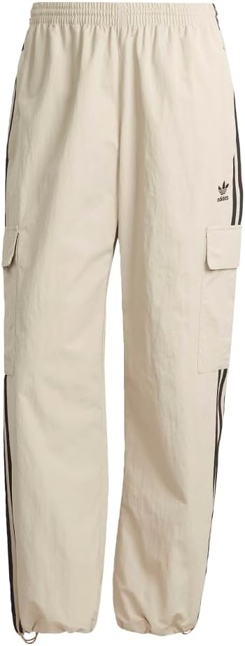 Pantalón Hombre Adidas Adicolor Classics 3 Stripes Cargo (Beige/Negro)