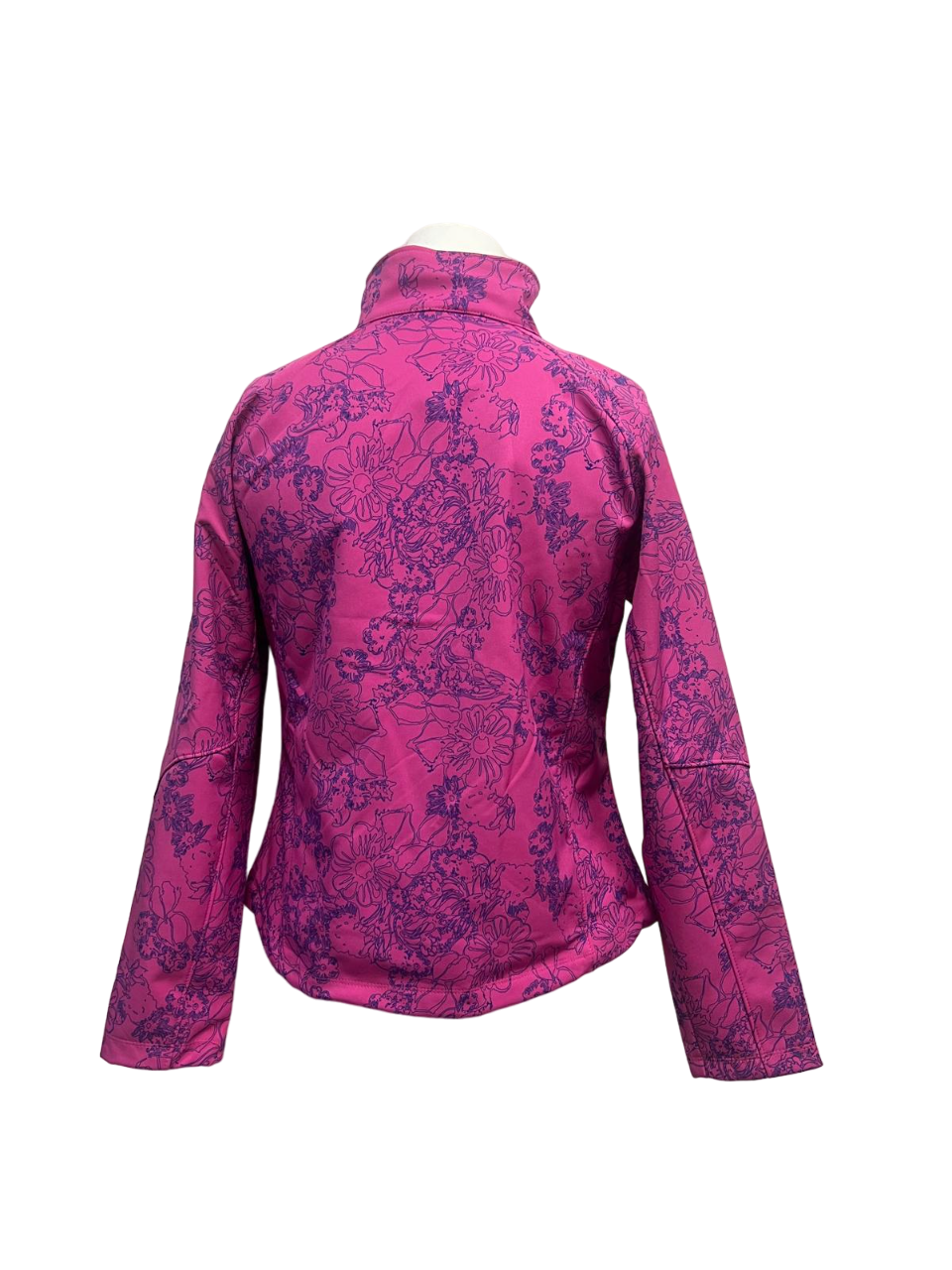 Veste GP Femme Fleurs Roses et Bleues