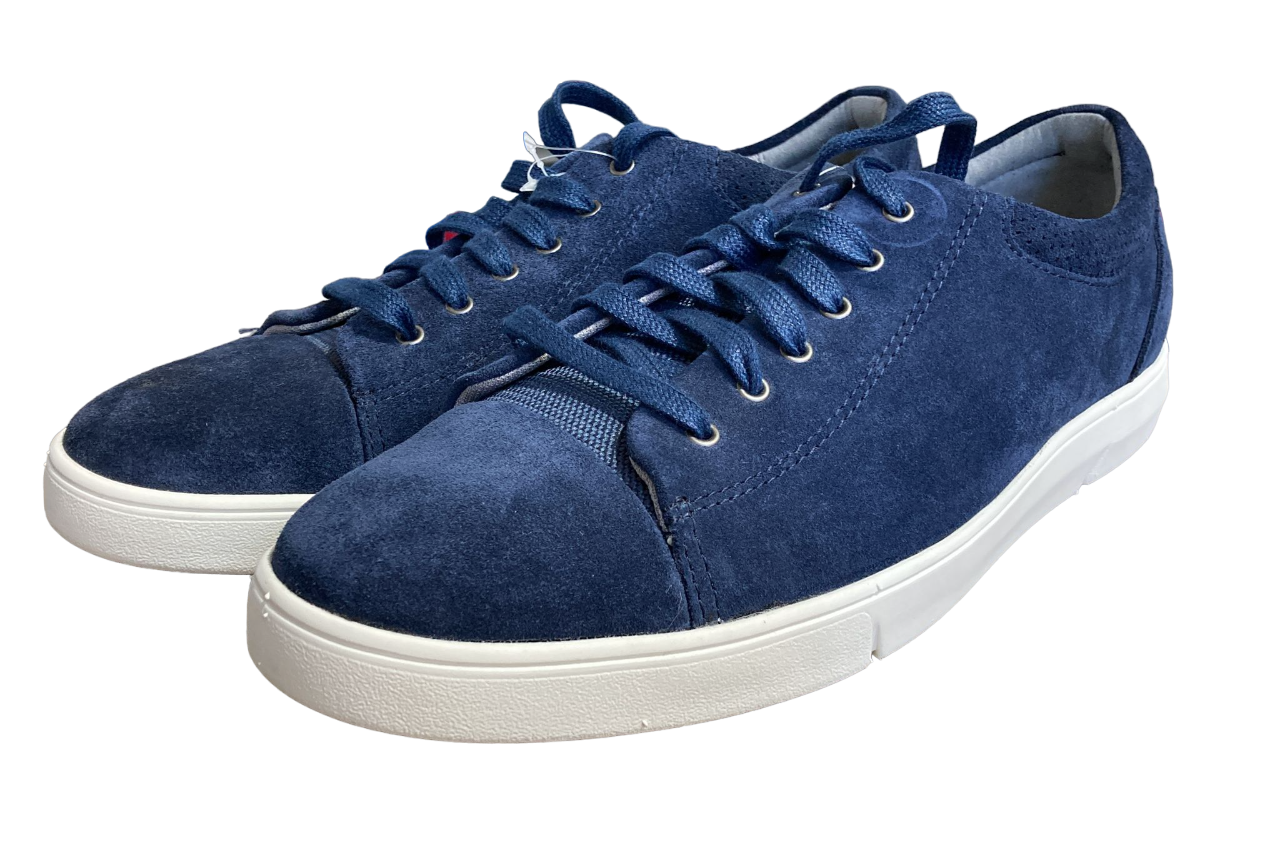 Collection Clarks Landry Vibe pour homme en daim bleu marine