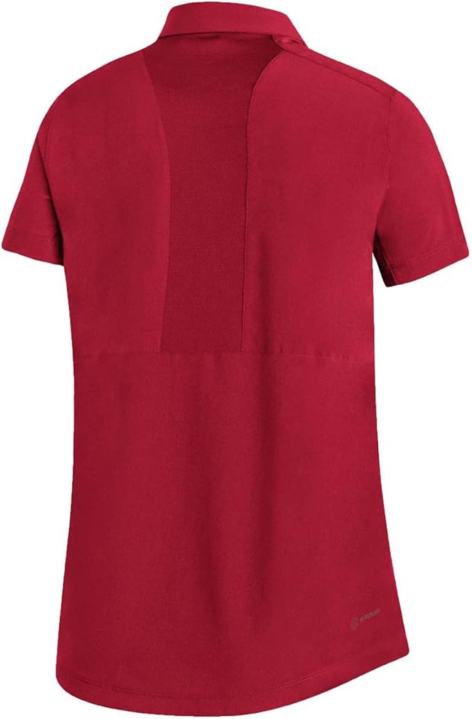 Polo d'entraîneur Adidas Stadium pour femme Rouge HH7418