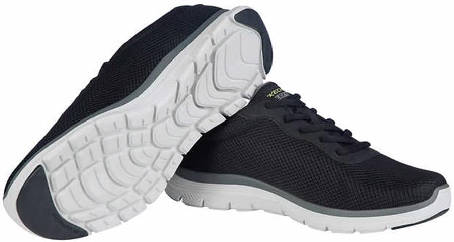 Chaussures de marche en maille Skechers pour hommes - Noir 16829 