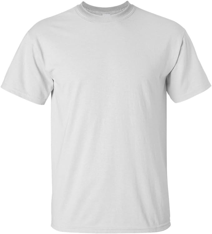 T-shirt en coton ultra-résistant Gildan Activewear blanc