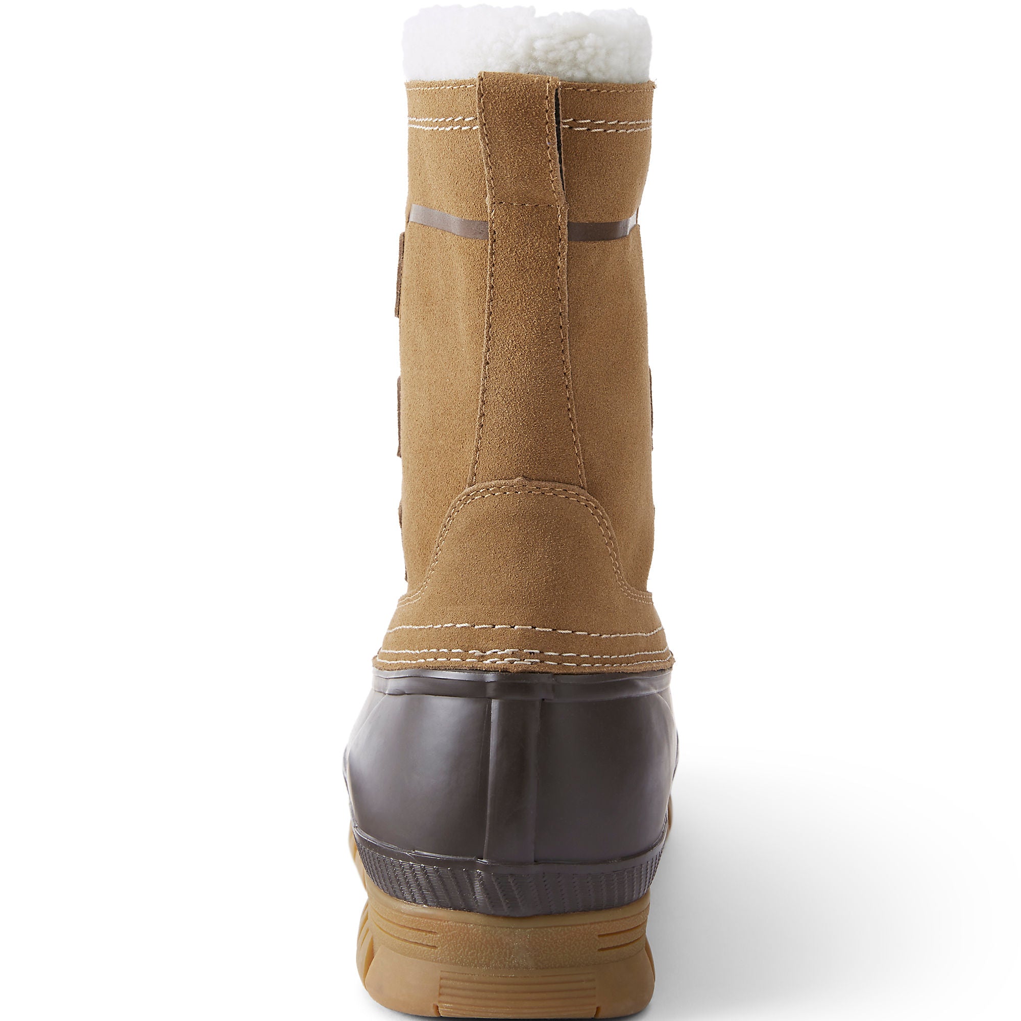 Botas de nieve de invierno con aislamiento de gamuza Expedition para hombre de Lands' End