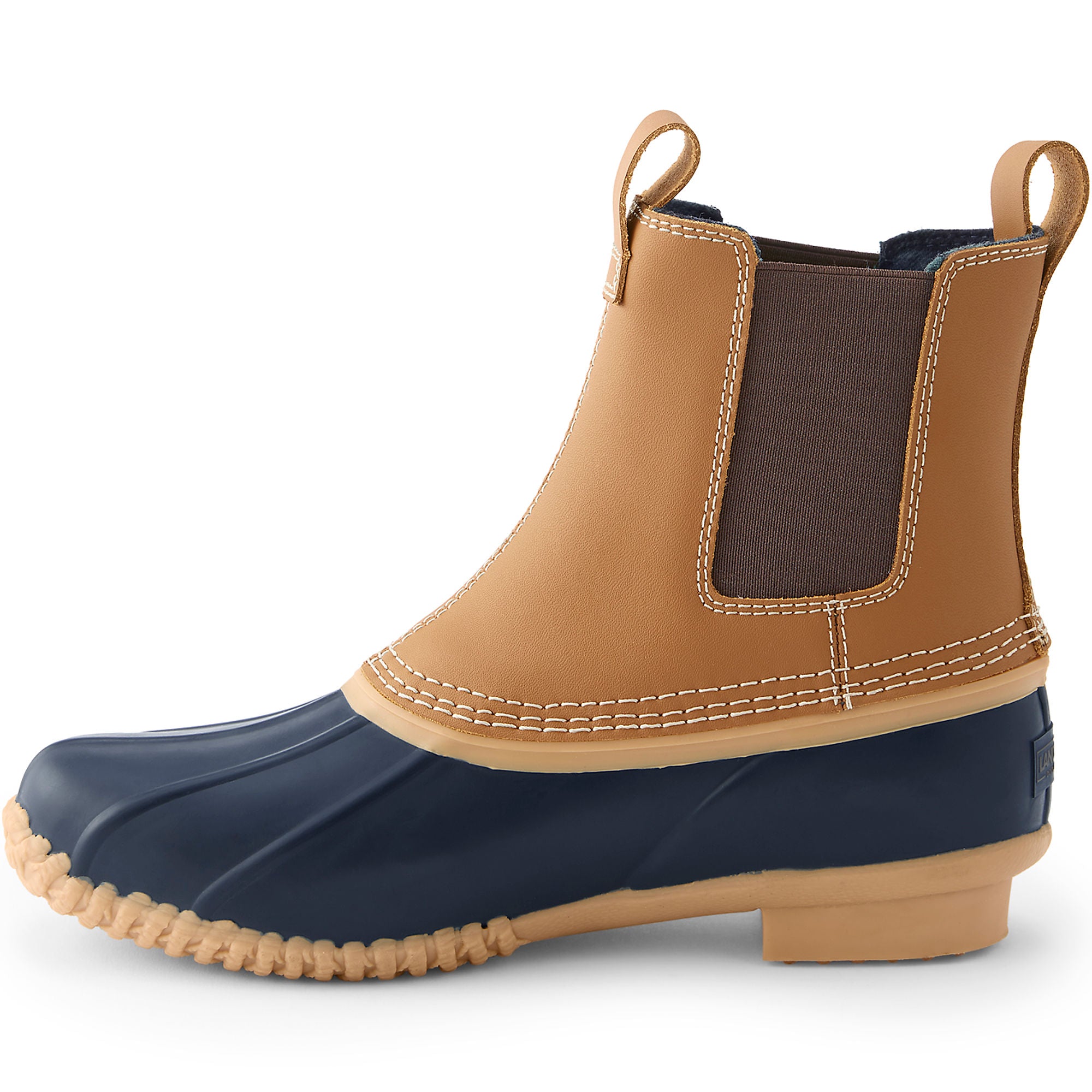 Botas Chelsea con forro de franela y aislamiento para mujer de Lands' End