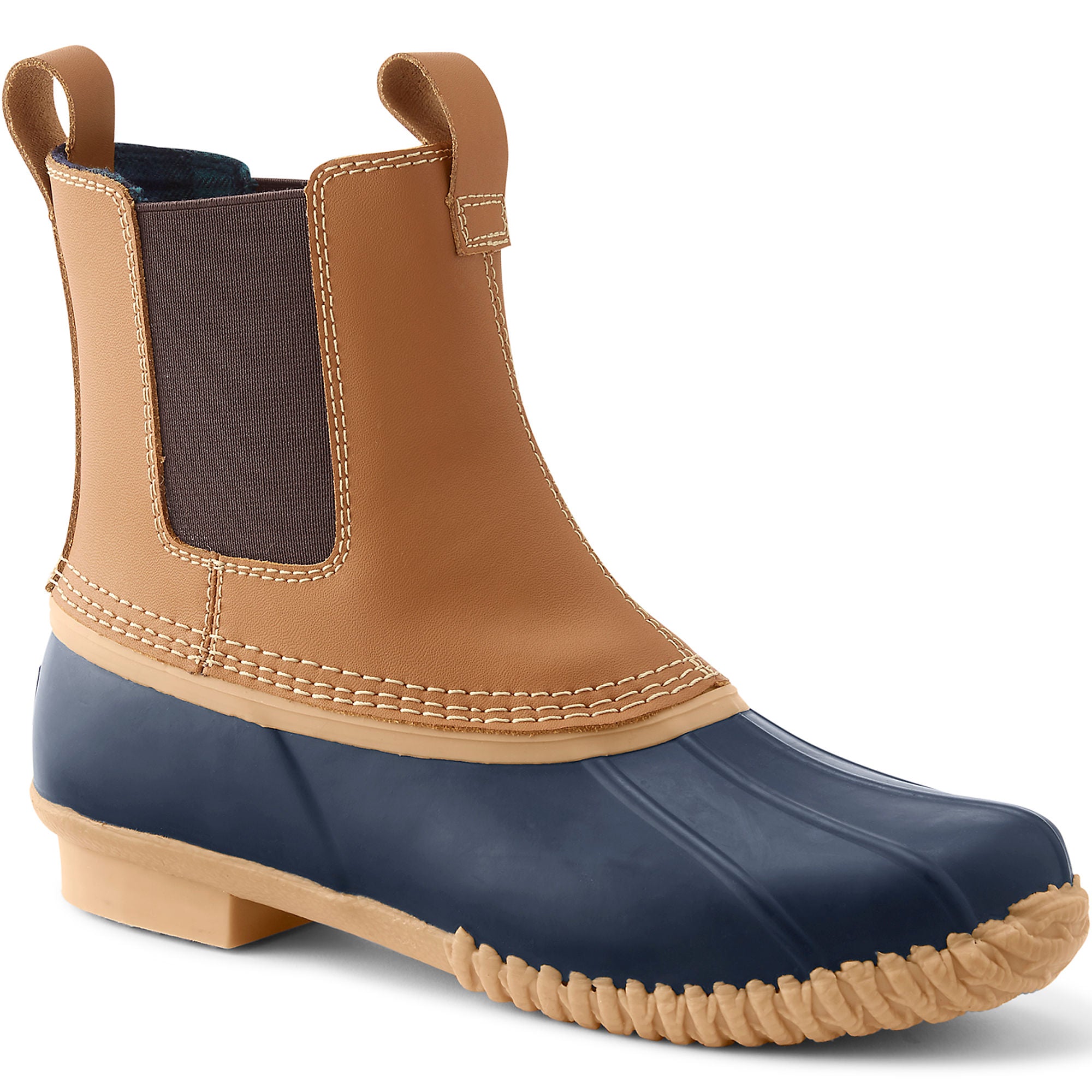 Botas Chelsea con forro de franela y aislamiento para mujer de Lands' End