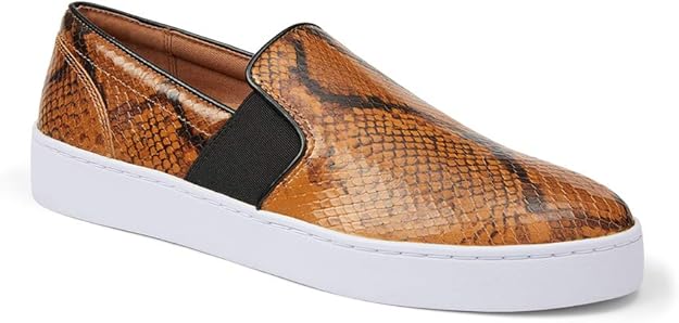 Mocassins Vionic pour femmes en cuir imprimé serpent