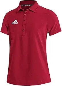 Polo d'entraîneur Adidas Stadium pour femme Rouge HH7418