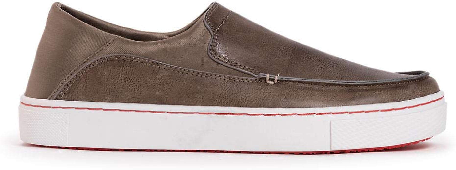 Zapatillas de deporte Park Place de MUK LUKS para hombre, estilo mocasín vaquero 