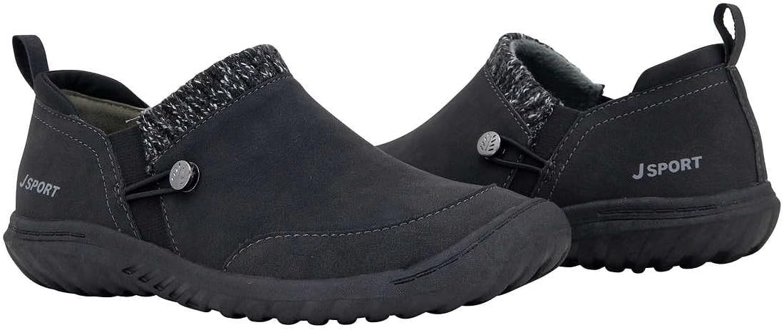 Jsport Alice Slip-On pour femme Noir