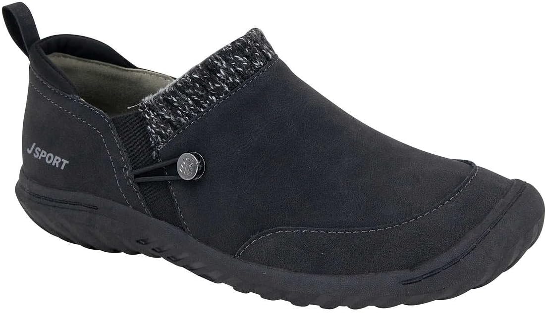 Jsport Alice Slip-On pour femme Noir