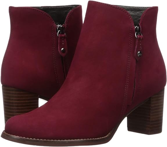 Bottines à talon carré en cuir pour femme Marc Joseph New York