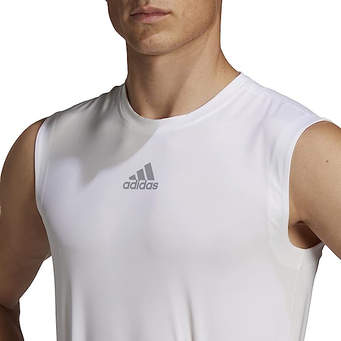 Haut ajusté sans manches Adidas Tech Fit pour homme 129912010 