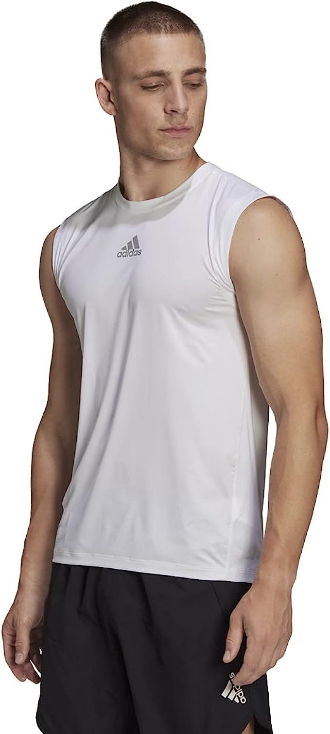 Haut ajusté sans manches Adidas Tech Fit pour homme 129912010 