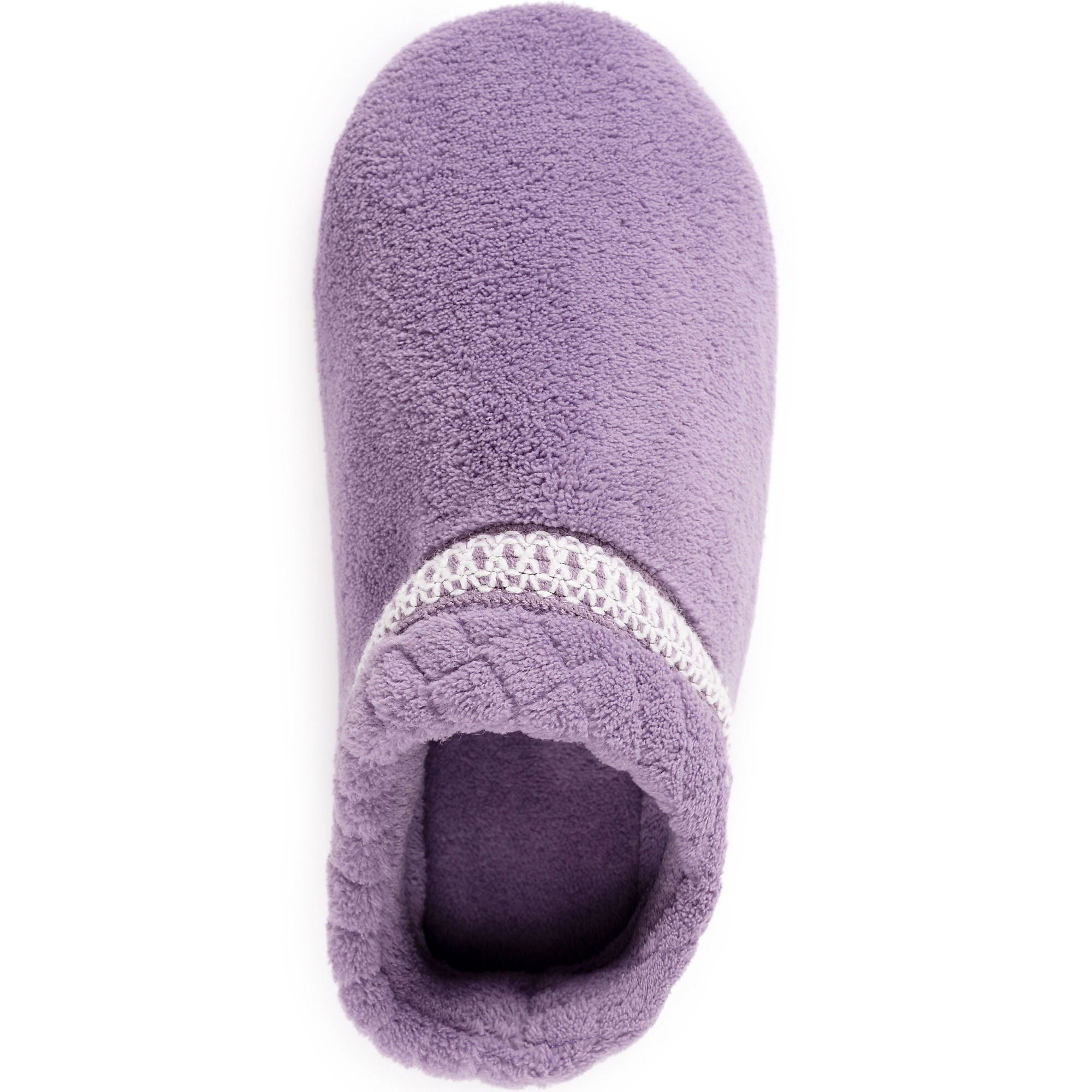 Chaussons lavables Rita pour femmes de Muk Luks - Lilas/Ivoire 