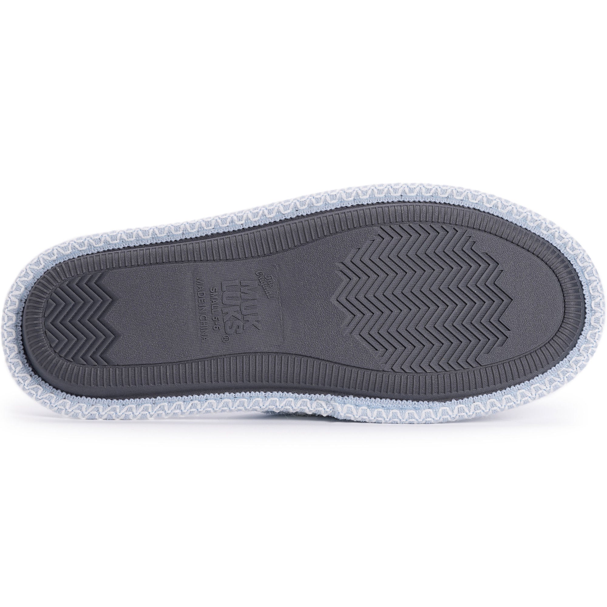 Pantuflas lavables Rita para mujer de Muk Luks - Azul fresia 