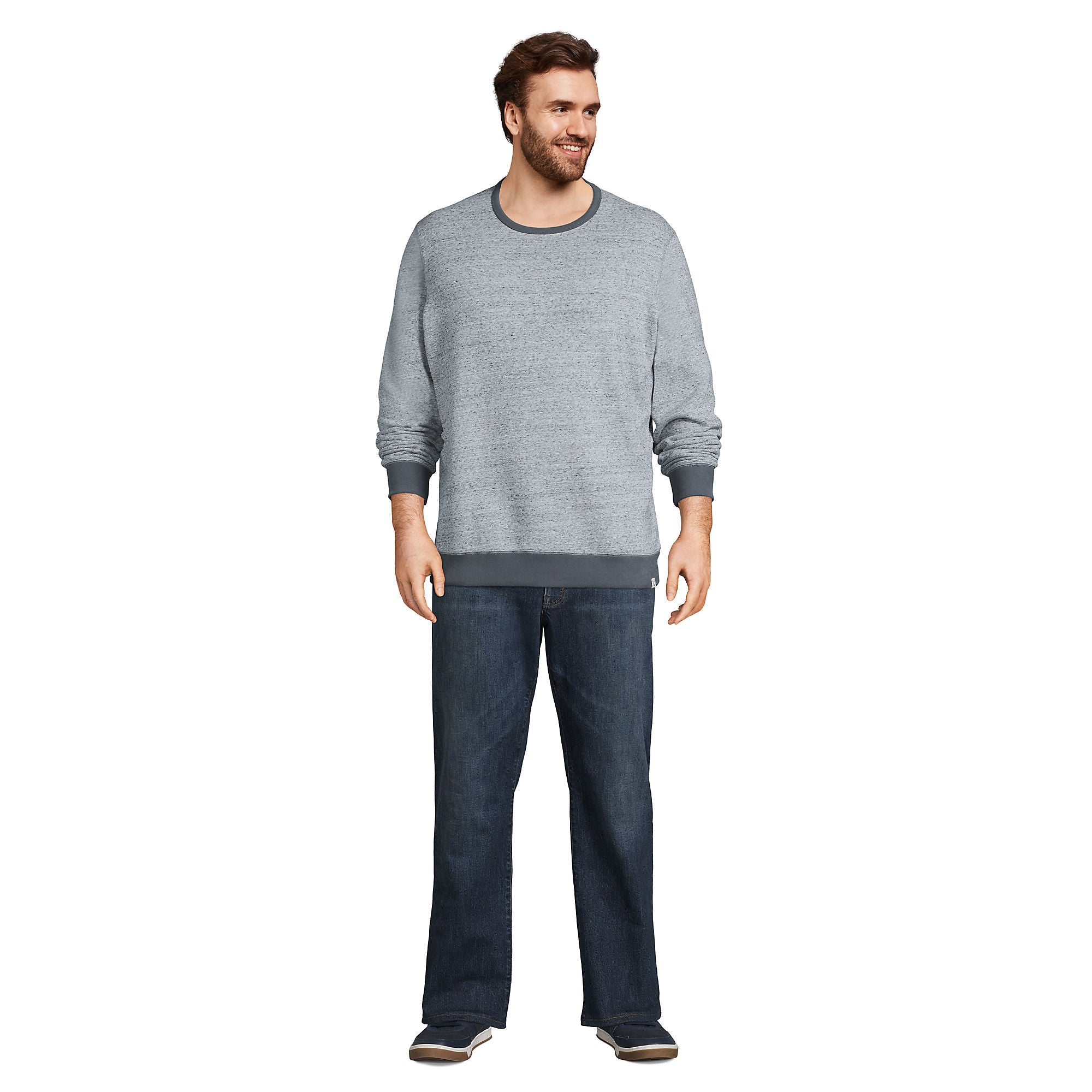 Sweat-shirt ras du cou Serious Sweats Blake Shelton pour homme de Lands' End