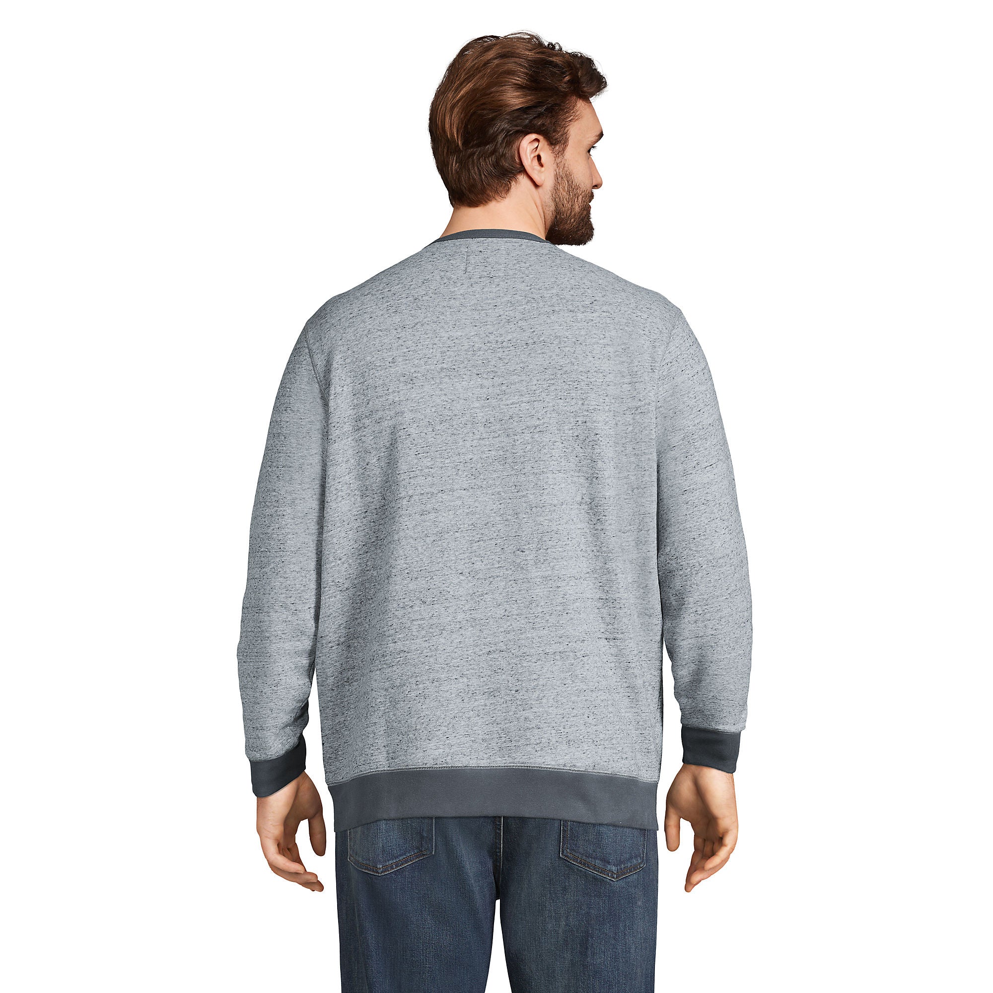 Sweat-shirt ras du cou Serious Sweats Blake Shelton pour homme de Lands' End