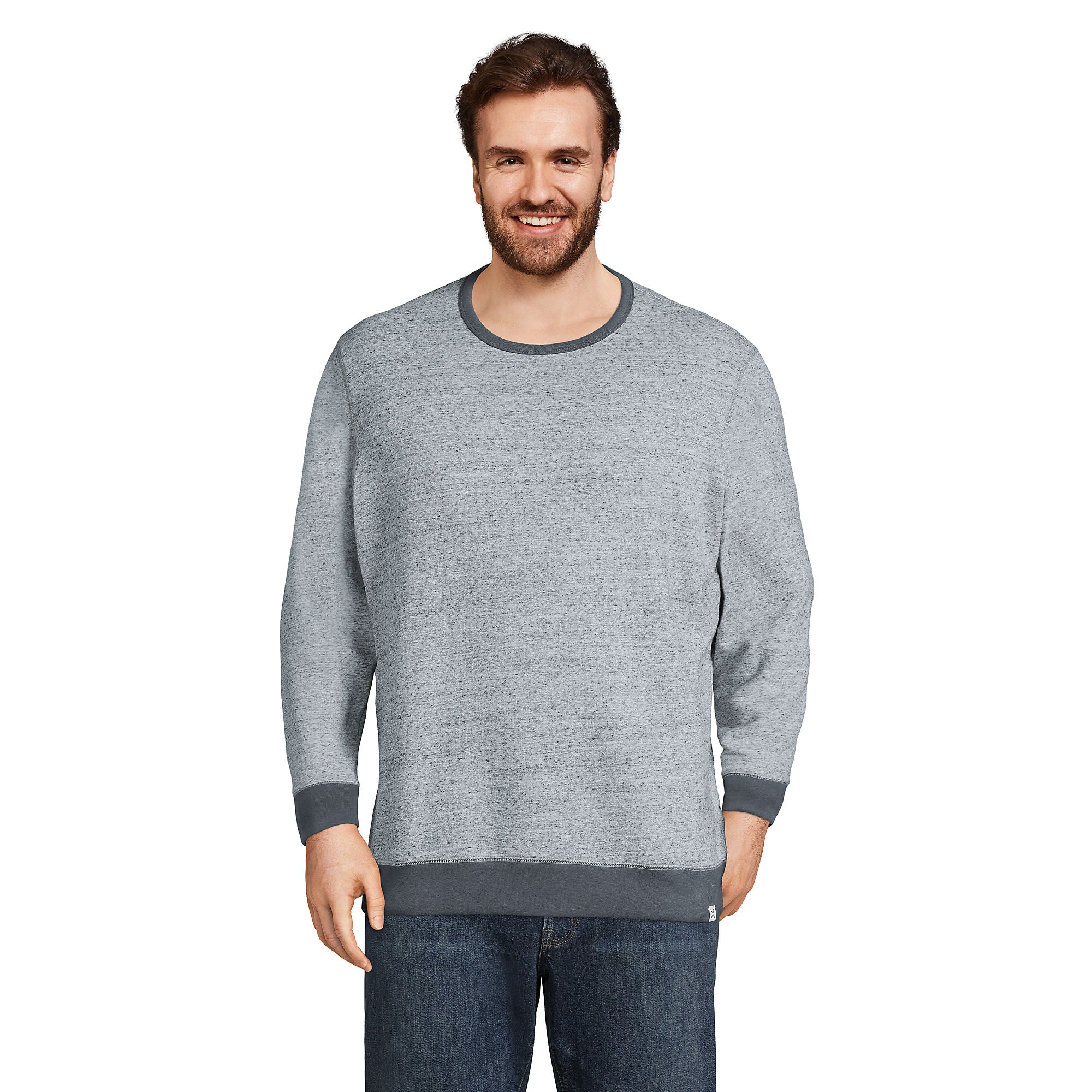 Sweat-shirt ras du cou Serious Sweats Blake Shelton pour homme de Lands' End