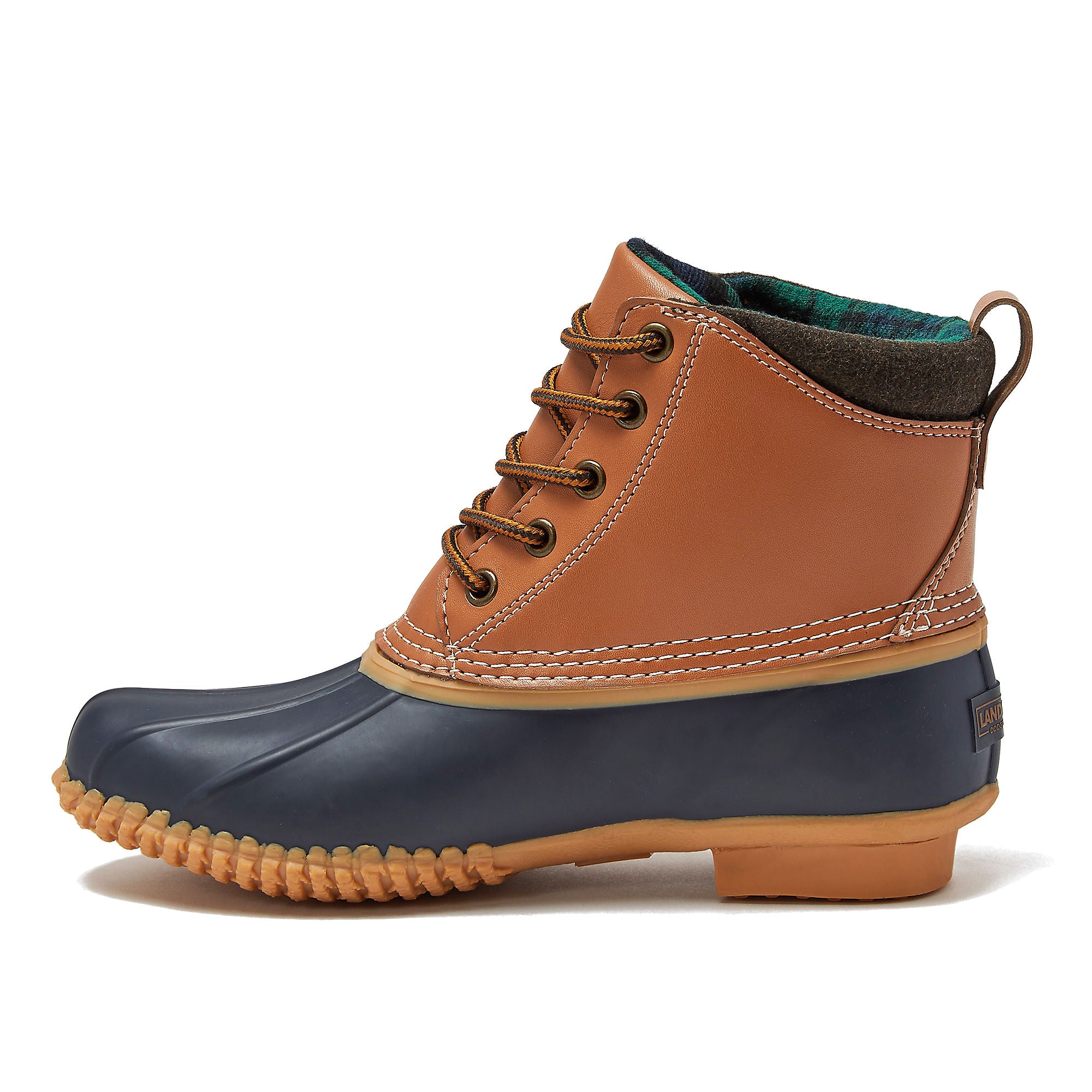 Bottes isolantes en cuir de canard pour femmes Lands' End Hazelnut