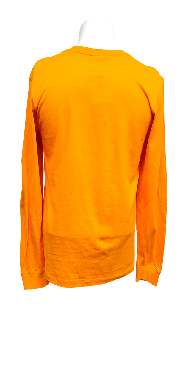 T-shirt d'entraînement à manches longues Nike pour homme, orange, FN8570-873