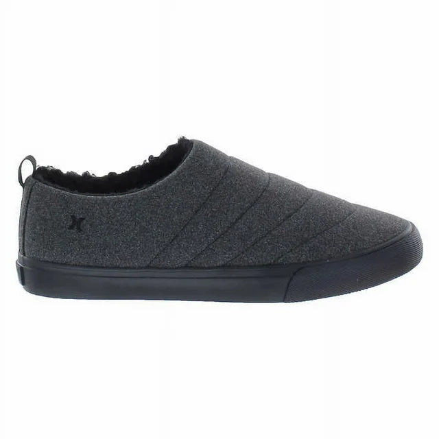 Sabots Hurley Arlo Puff pour hommes, chaussures d'hiver grises 