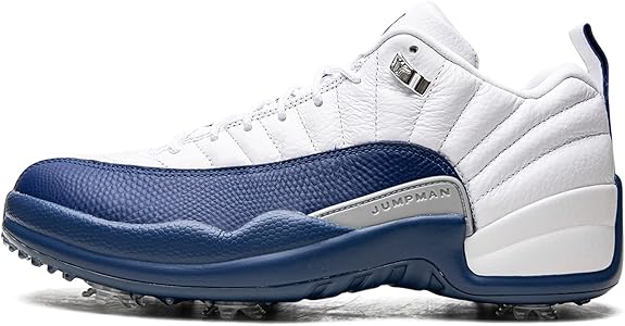 Air Jordan XII Low DH4120 101 Blanc/Bleu Français